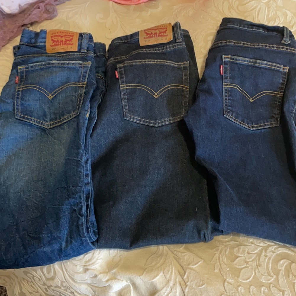 Levis boys jeans size 16